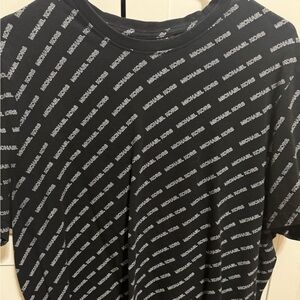 Mens XL Michael kors tshirt with small Michael kors all over logo